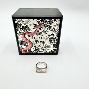 Gucci Diagonal Interlocking G Ring - 13